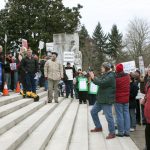 MoveOn Rally, Oregon State Capitol, Feb. 26, 2011.